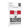 RED 50 STANDARD Just  Sleeves Card Games 